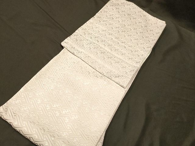 平和屋本店□色無地 まとめて 3点 鶴 風景 紗綾形 地紋 など 着用可能