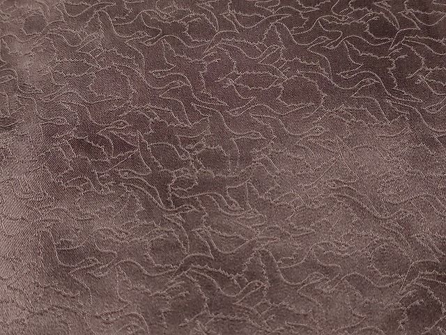 平和屋本店□色無地 まとめて 3点 鶴 風景 紗綾形 地紋 など 着用可能