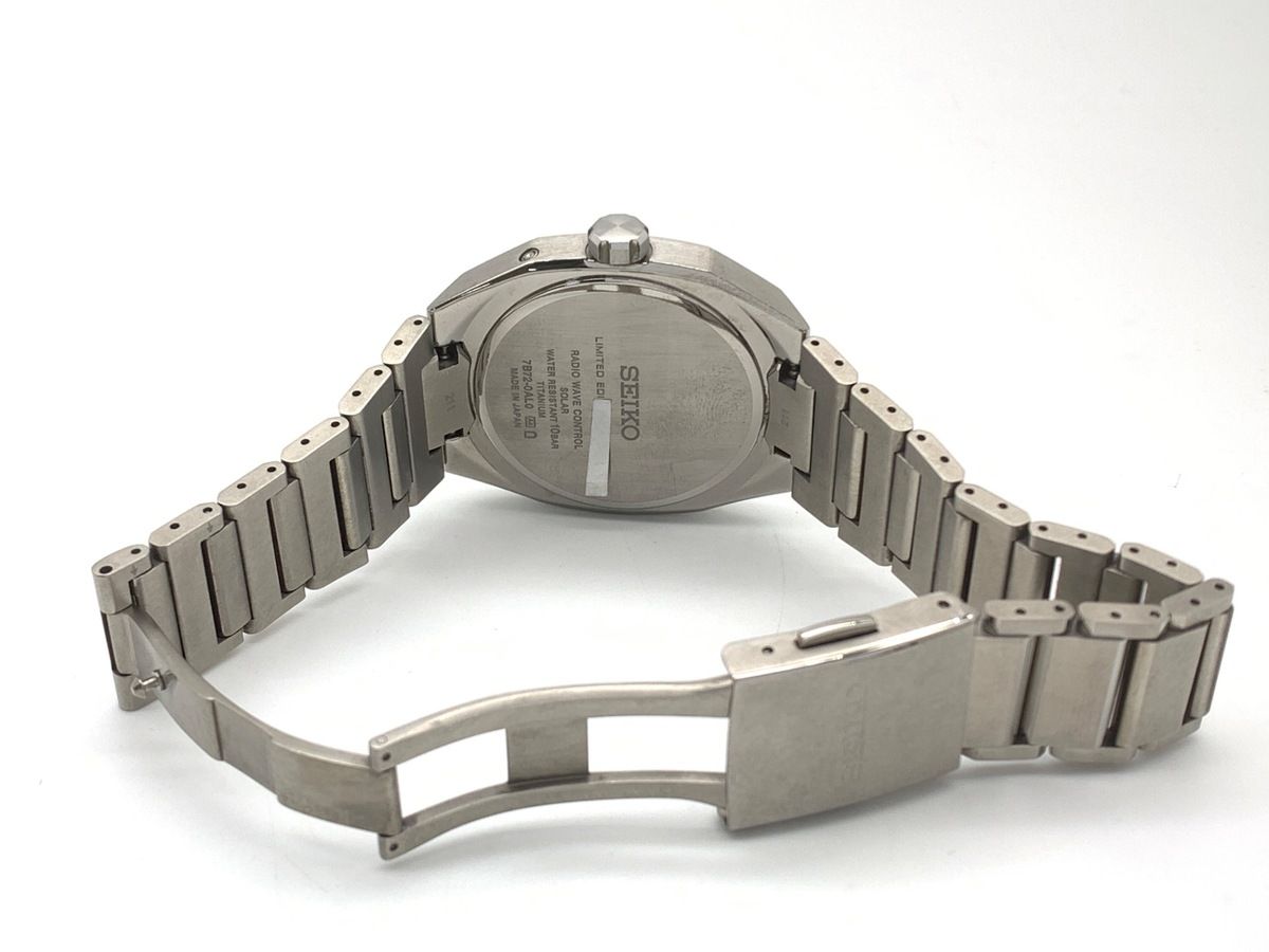 並品 セイコー アストロン ネクスター ブルー SBXY 079 7 B 72 0 AL チタン Nexter Starry Sky 600本