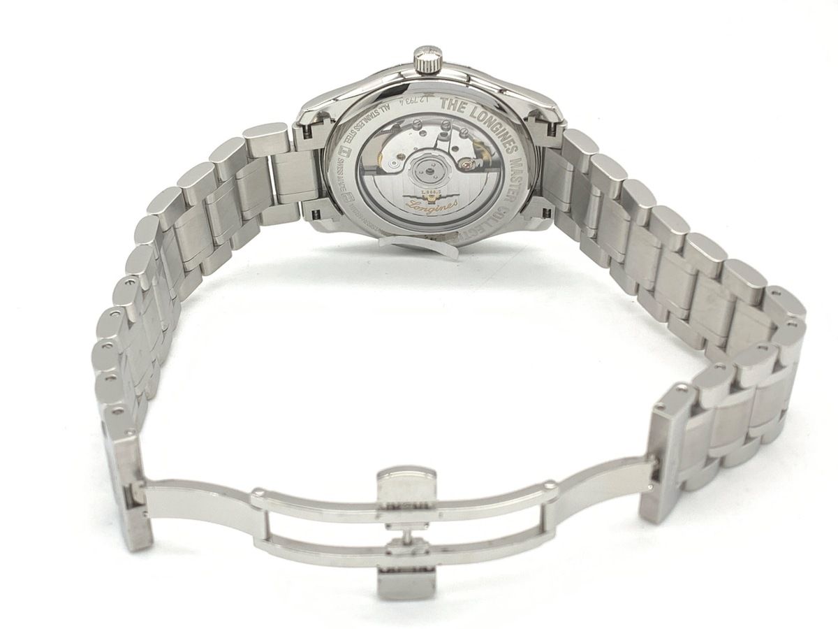 ロンジン マスターコレクション シルバー L 2 793 4 79 6 ステンレススティール