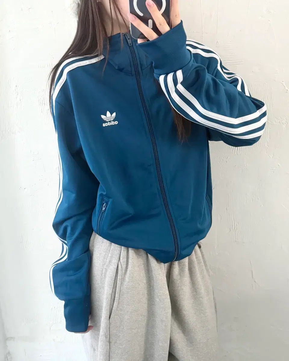 アディダス 新モデル ターコイズCOLOR ファイヤーバード トラックジャージ