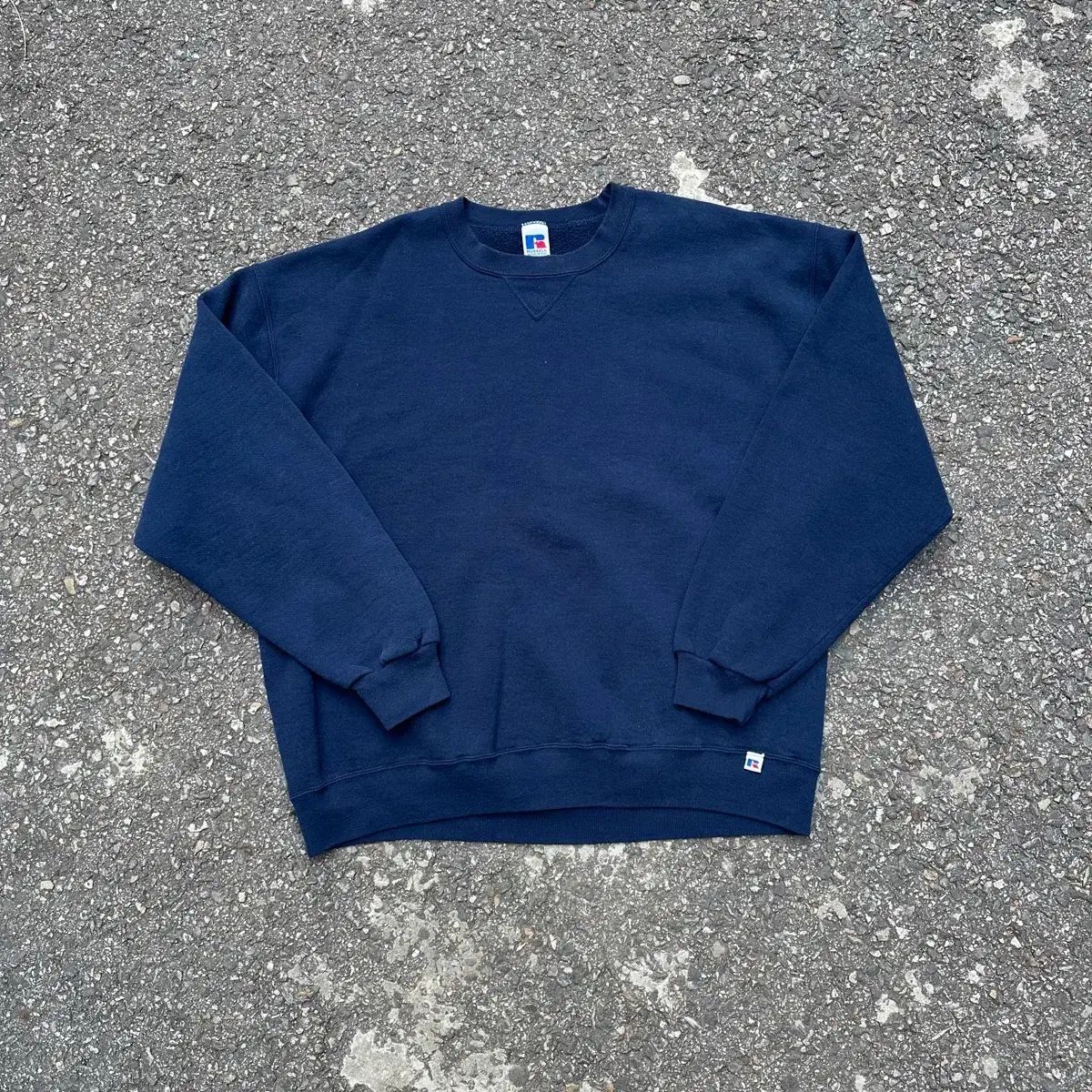 ヴィンテージ 90 s ラッセル スウェットシャツ ネイビー