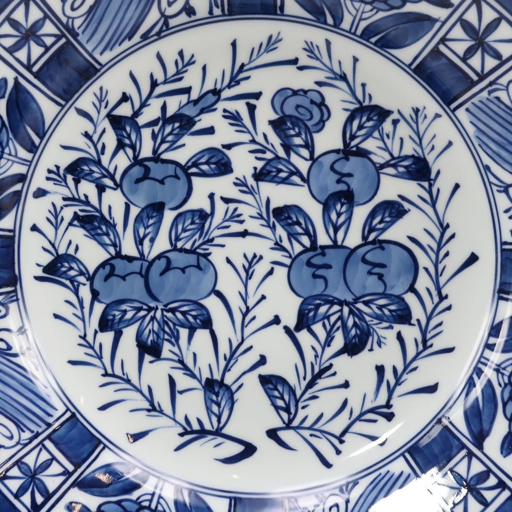 ARITA】有田焼 館林源右衛門 作 染付芙蓉手皿 _ 食器 - メルカリ