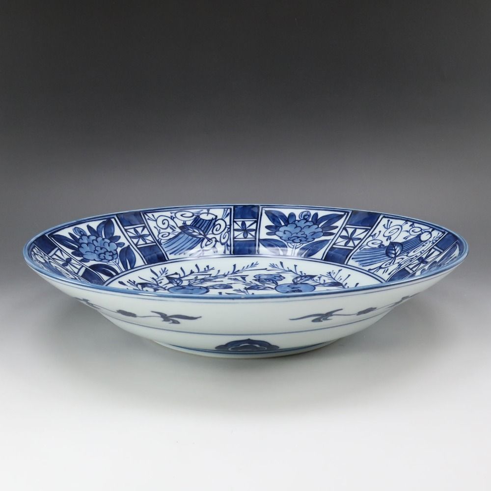 ARITA】有田焼 館林源右衛門 作 染付芙蓉手皿 _ 食器 - メルカリ