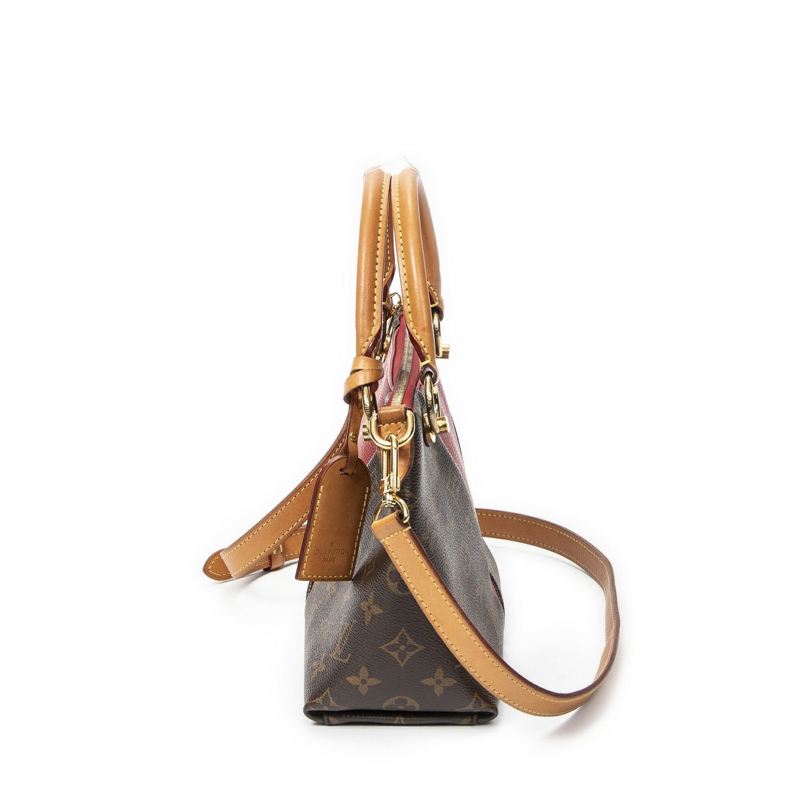 茶色モノグラムキャンバスAB