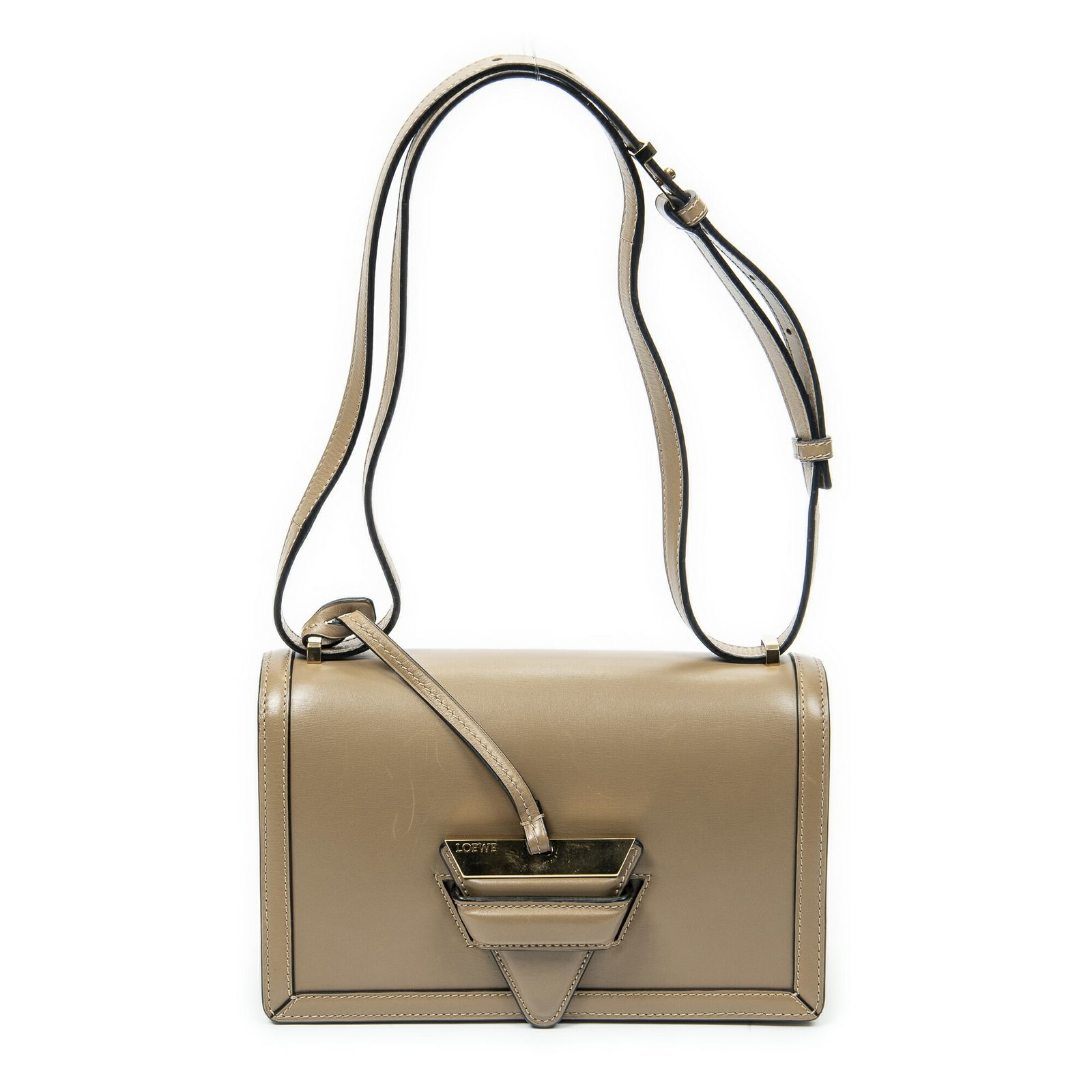 LOEWE ロエベ中バルセロナタンカーフスキンレザーA