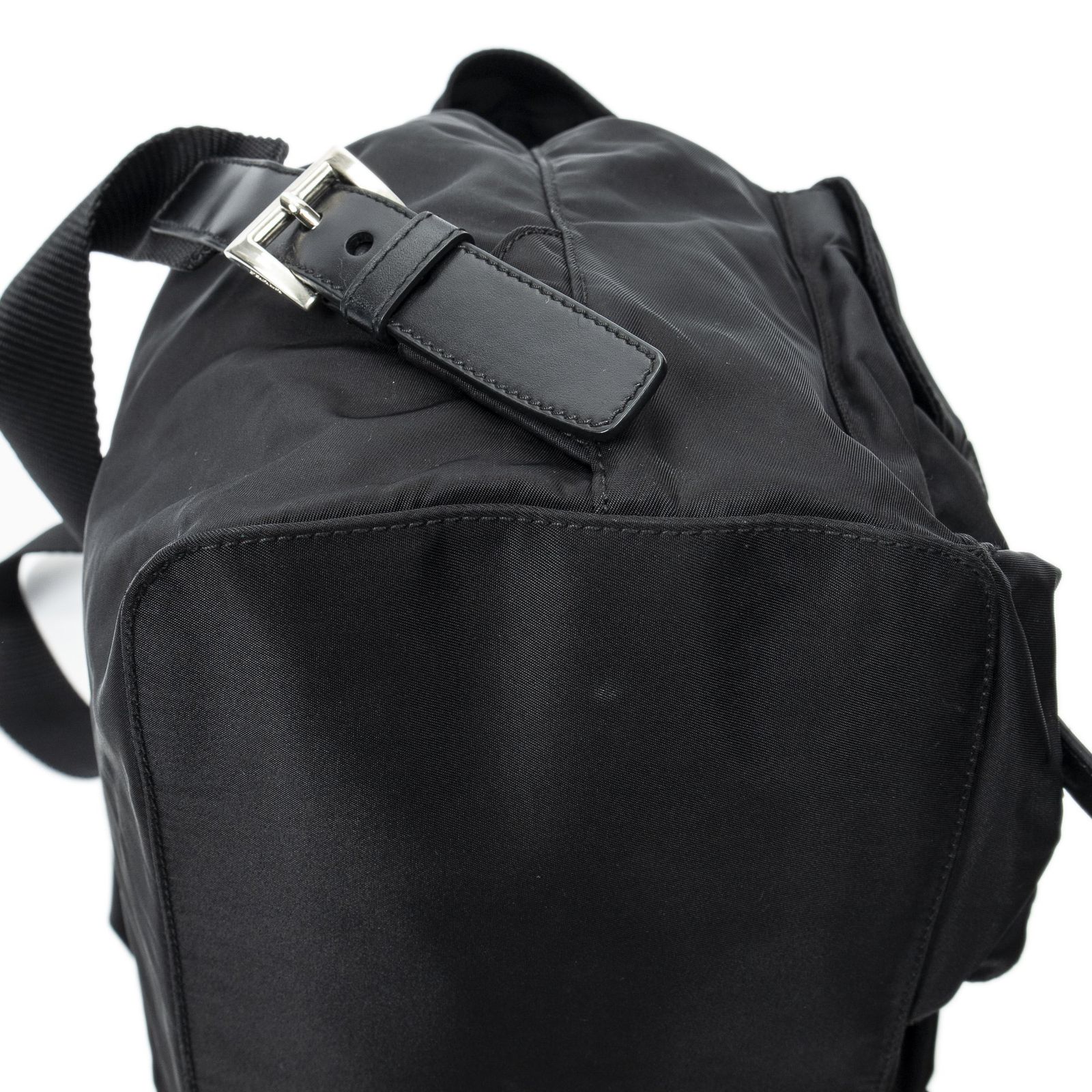 バックパック黒ナイロンキャンバスA