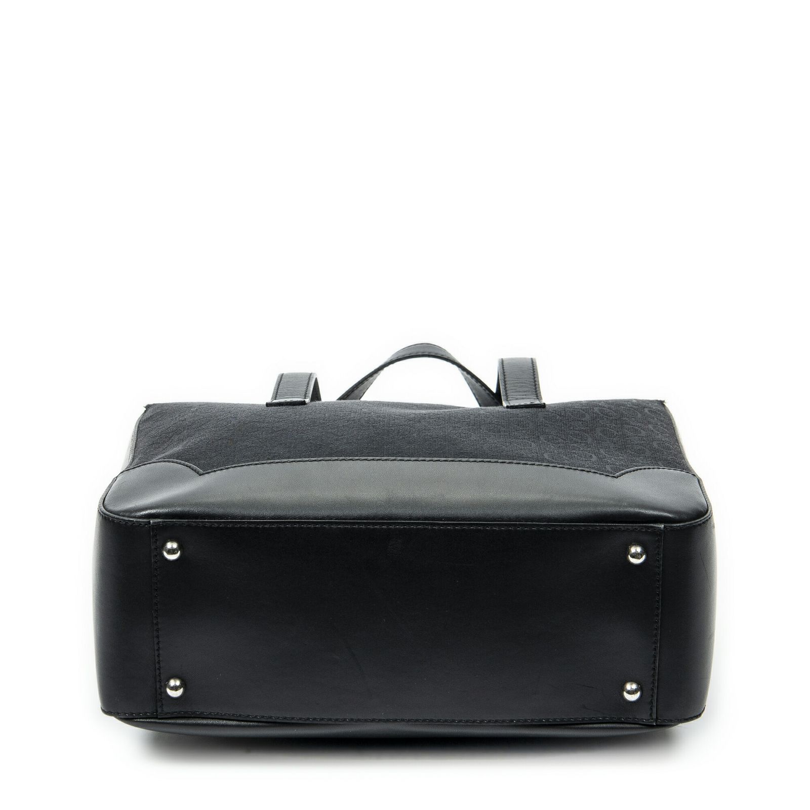 フォールドトップ トート黒C