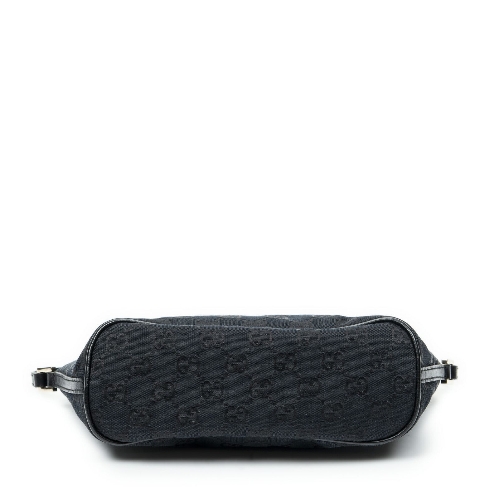 GUCCI グッチアクセサリーポーチ黒GGキャンバスA