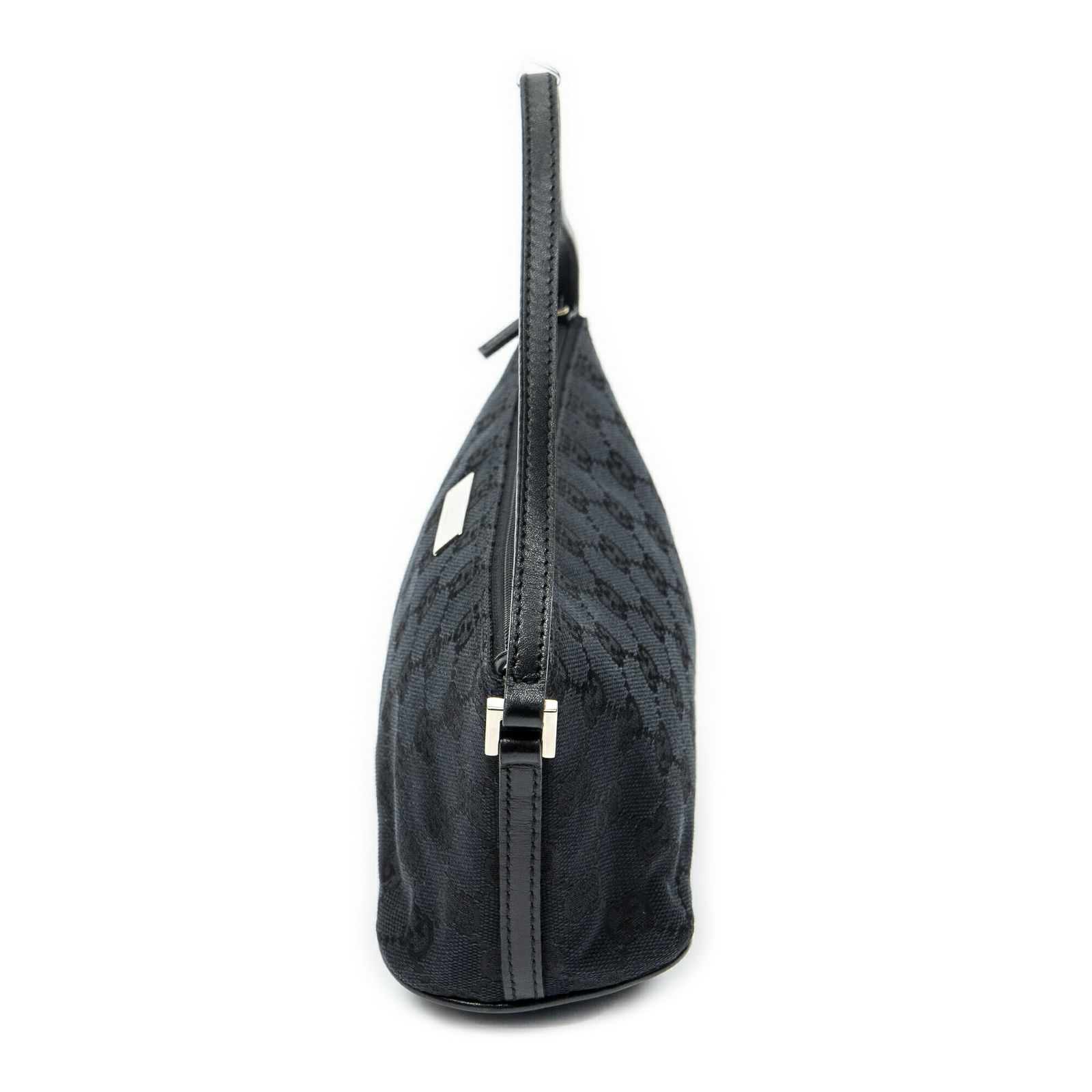 グッチアクセサリーポーチ黒GGキャンバスA