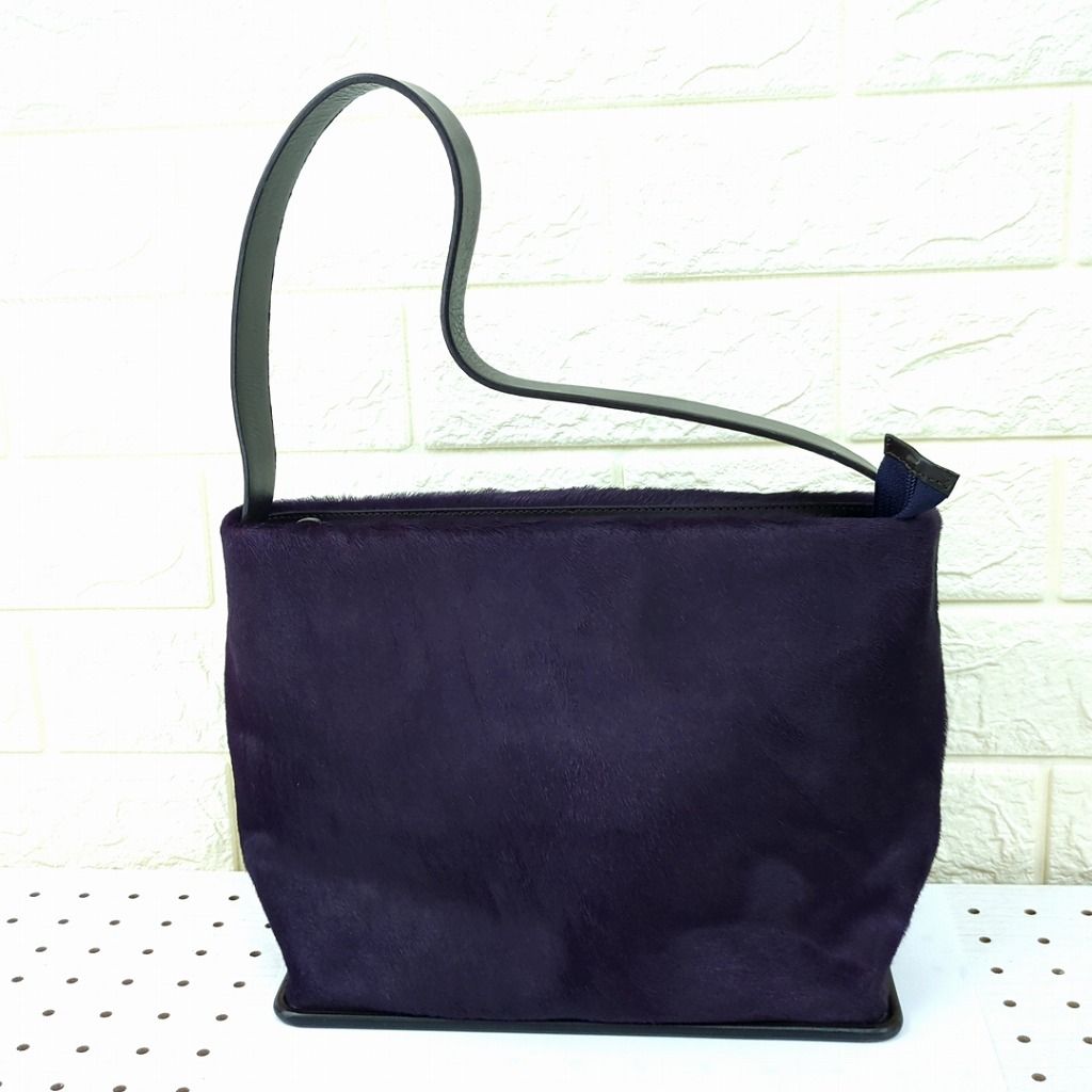 STRENESSE GABRIELE STREHLE ストラネス ハンドバッグ ガブリエレストレーレ フェイクファー イタリア製