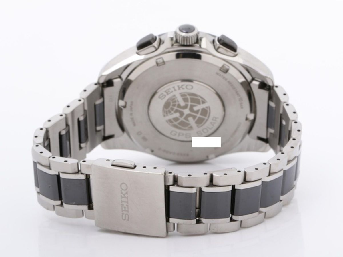 並品 セイコー アストロン ブラック SBXB 041 8 X 53 0 AB 2 チタン