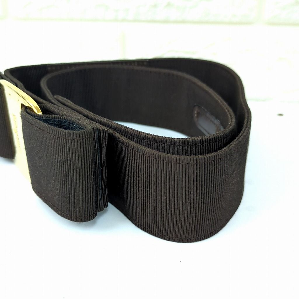 Salvatore Ferragamo フェラガモ ヴァラ リボン ベルト イタリア製