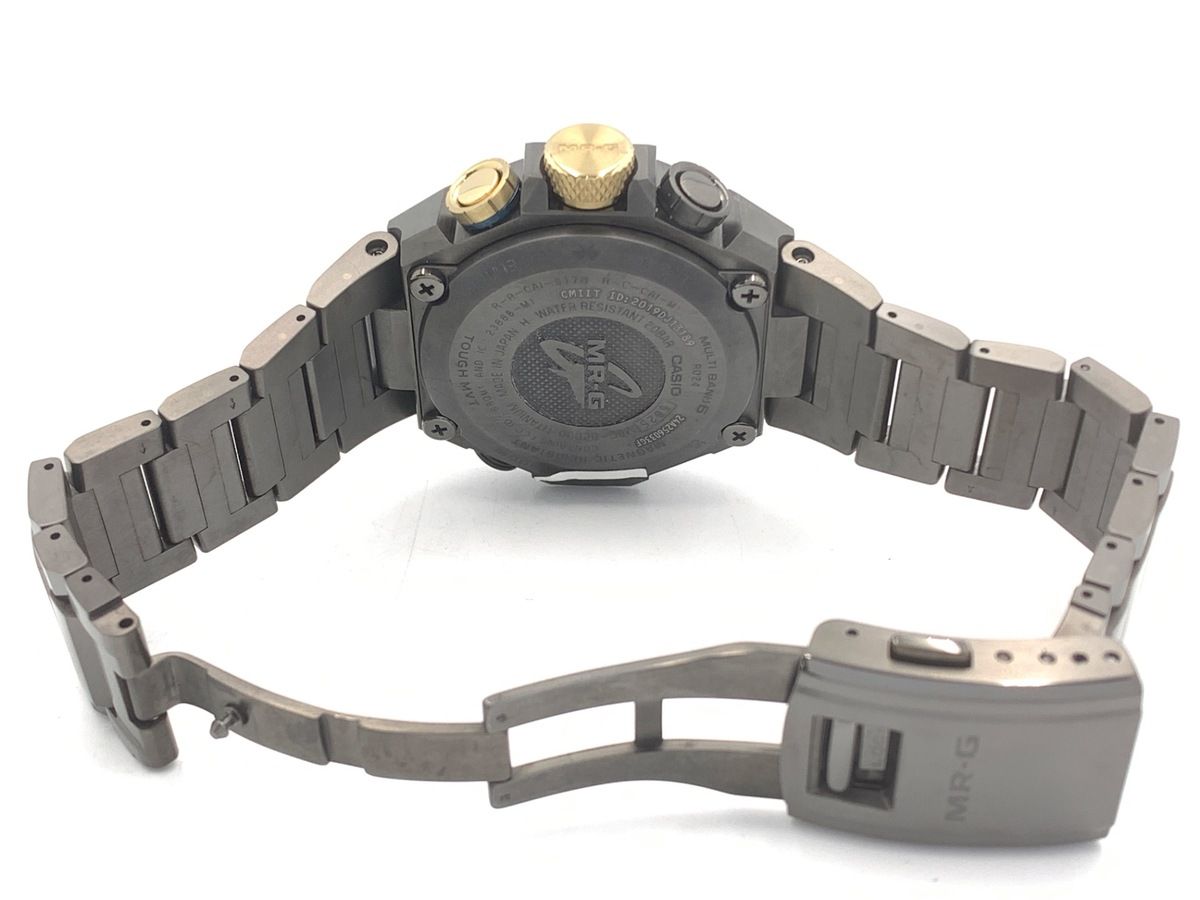 カシオ G SHOCK ブラック MRG B 2000 1 AJR チタン