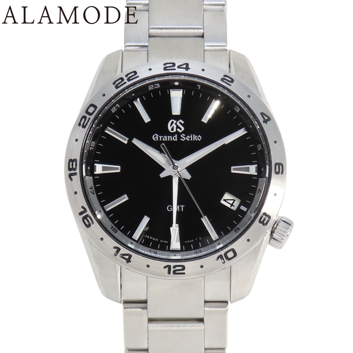2025年保証書付 グランドセイコー スポーツコレクション SBGN027 SS ブラック クオーツ メンズ 41100095190 アラモード