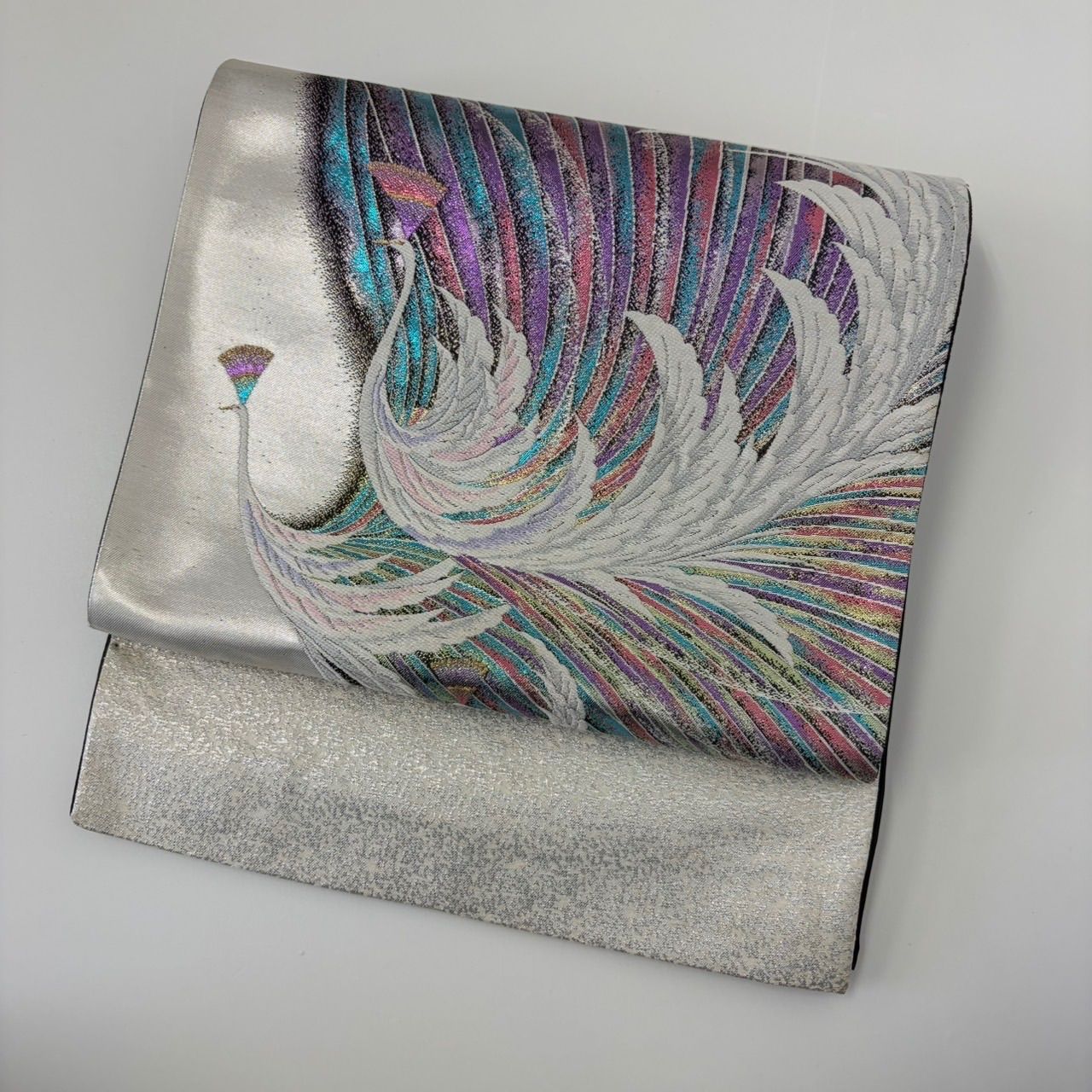 袋帯 美しい鳥 煌びやか加工 正絹 MA-2993 - メルカリ