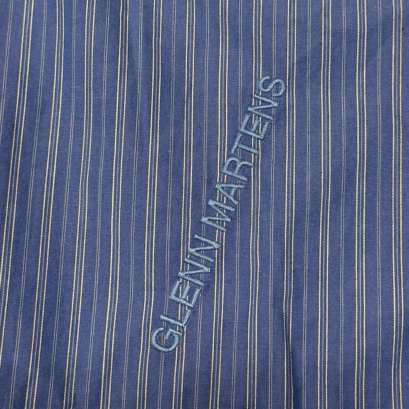 Glenn Martens H&M ワイヤーボーン ポプリンシャツ ストライプシャツ