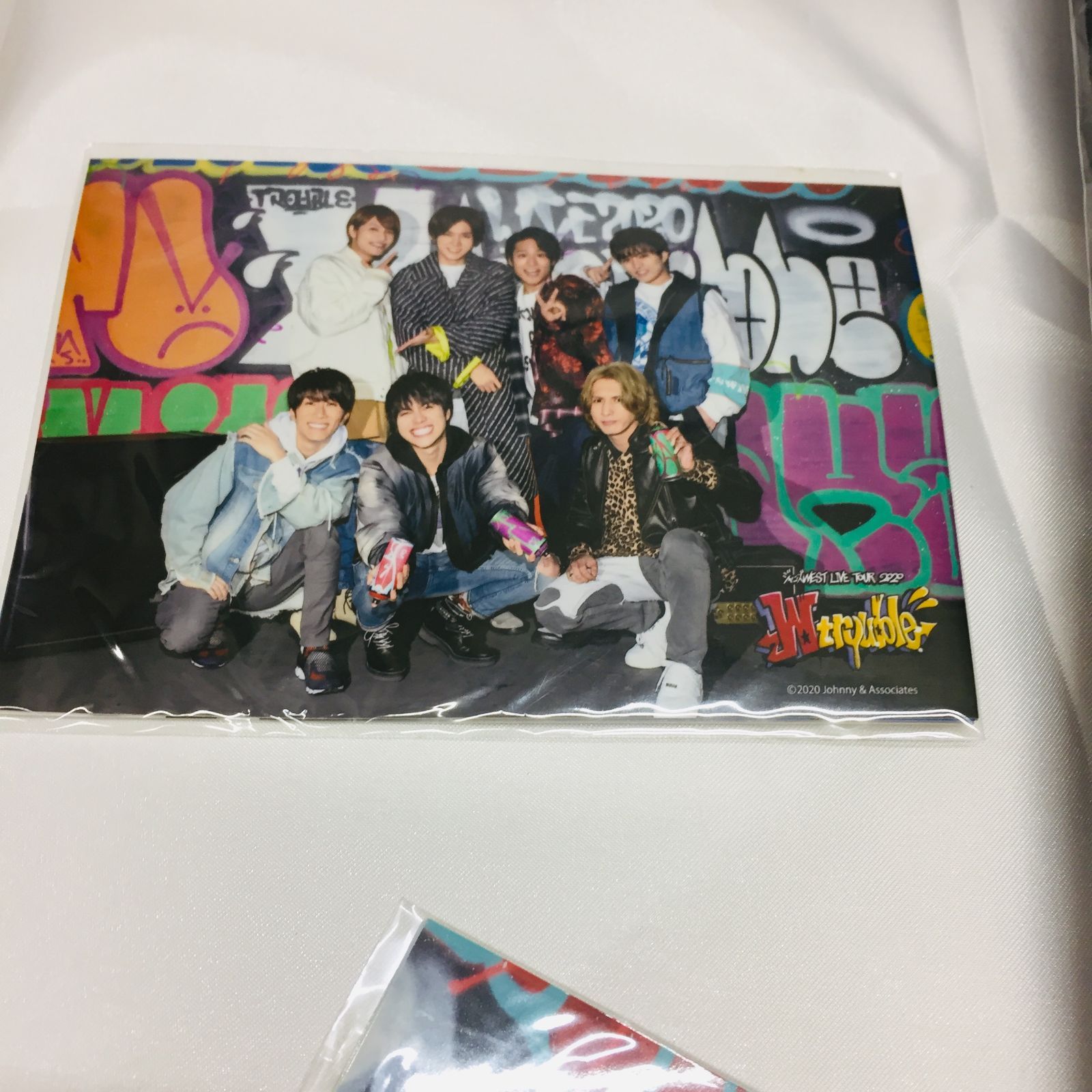 S【グッズ】WEST. Wtrouble ライブグッズ Tシャツ タオル ポシェット