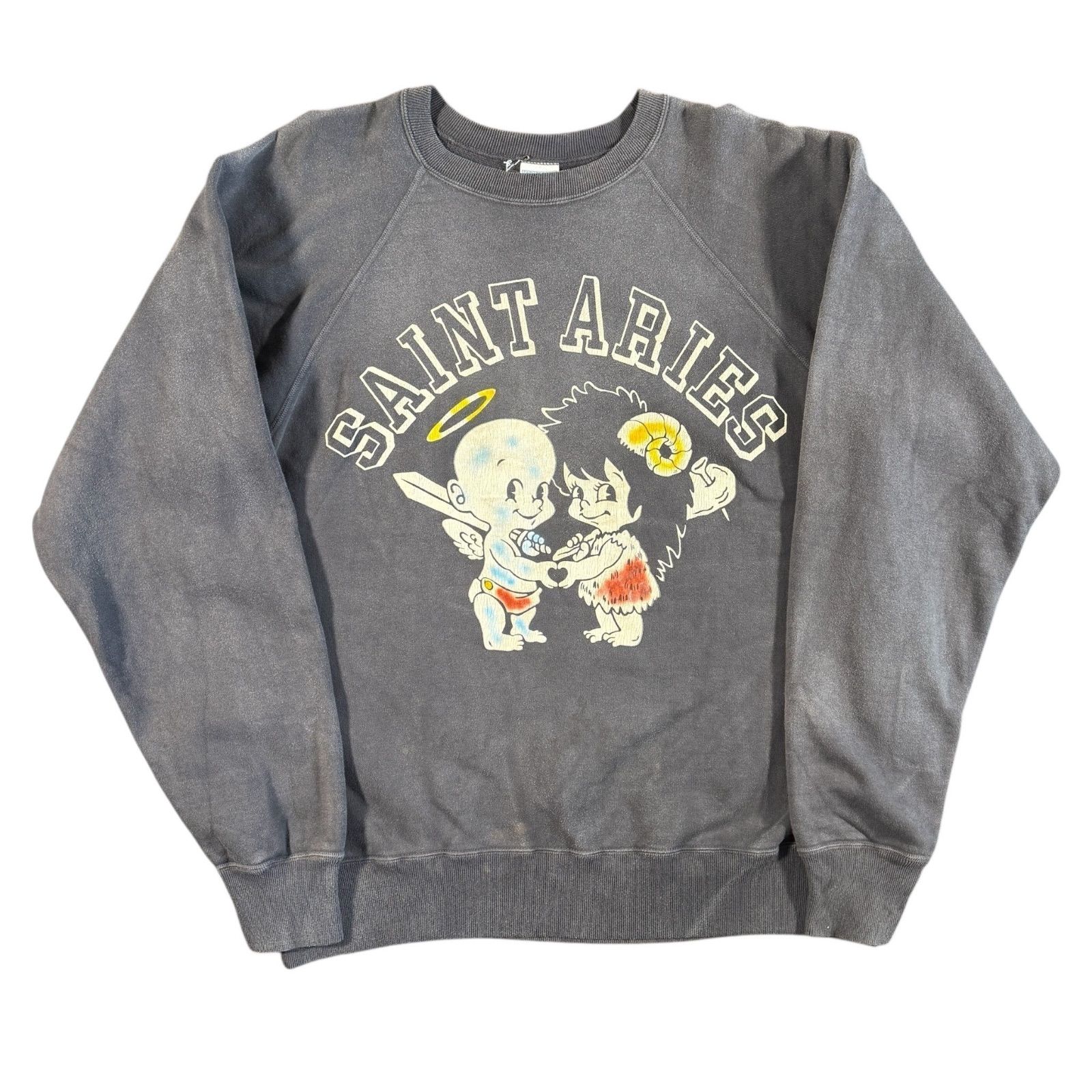 XL SAINT MICHAEL ARIES CREW NECK SWEAT SM A 23 0000 C 01