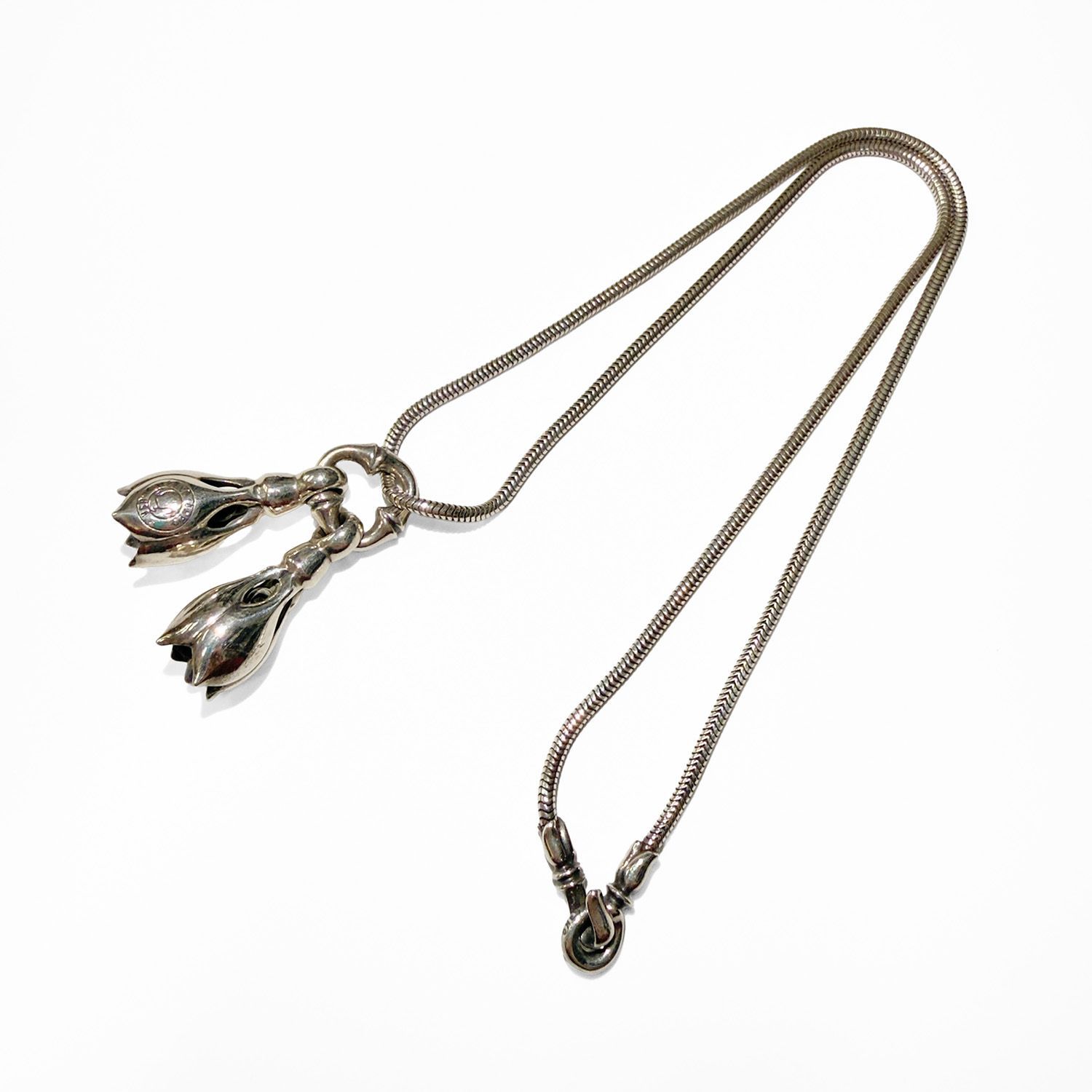 LONE ONES ロンワンズ 2ティア ベル ネックレス アクセサリー シルバー