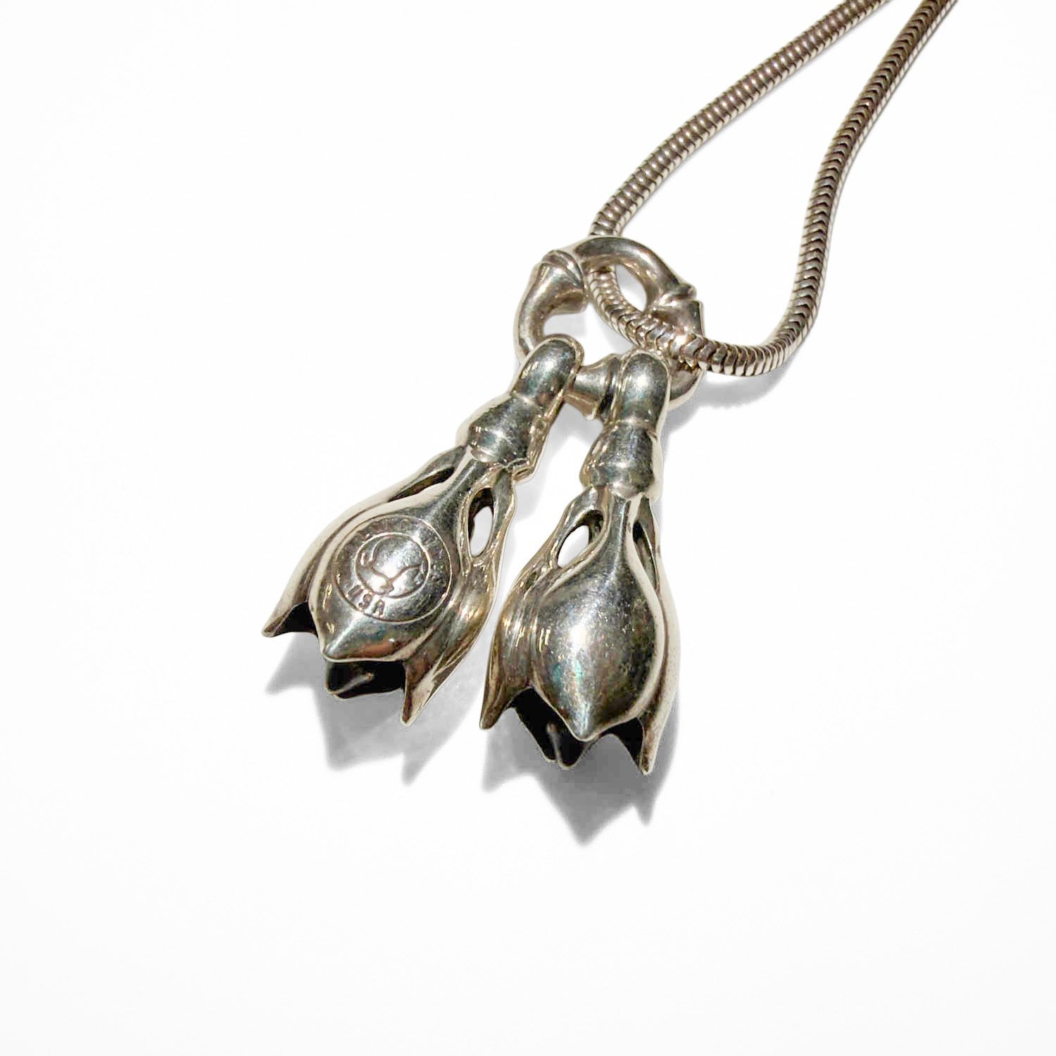 LONE ONES ロンワンズ 2ティア ベル ネックレス アクセサリー シルバー