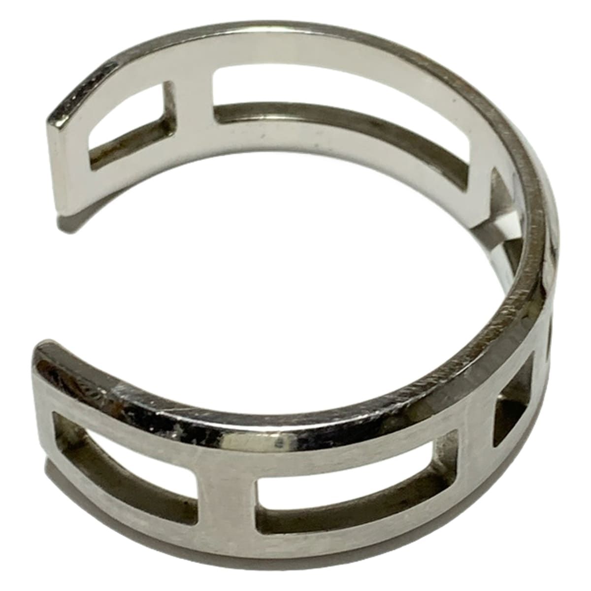 HERMES エルメス バングル プレイ シルバー