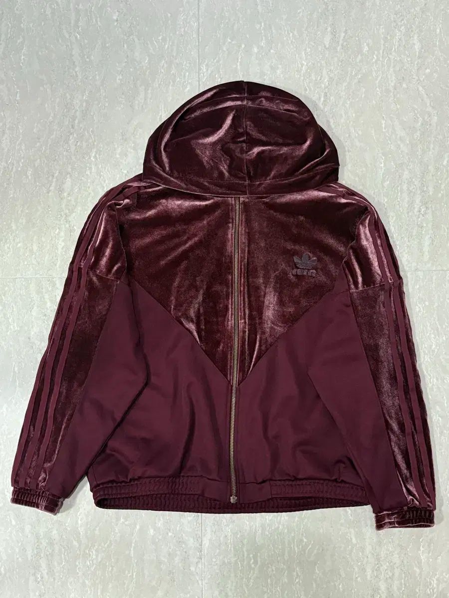 ヤン ホンウォン adidas ファイヤーバード ベロア マルーン トラックジャージ