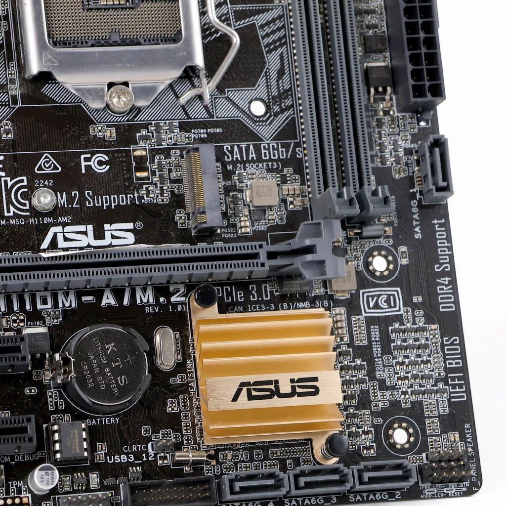 マザーボード H110M-A M.2 ASUS 動作確認済 - メルカリ