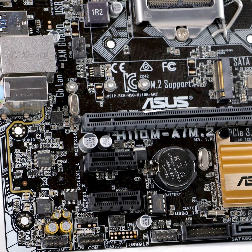 マザーボード H110M-A M.2 ASUS 動作確認済 - メルカリ
