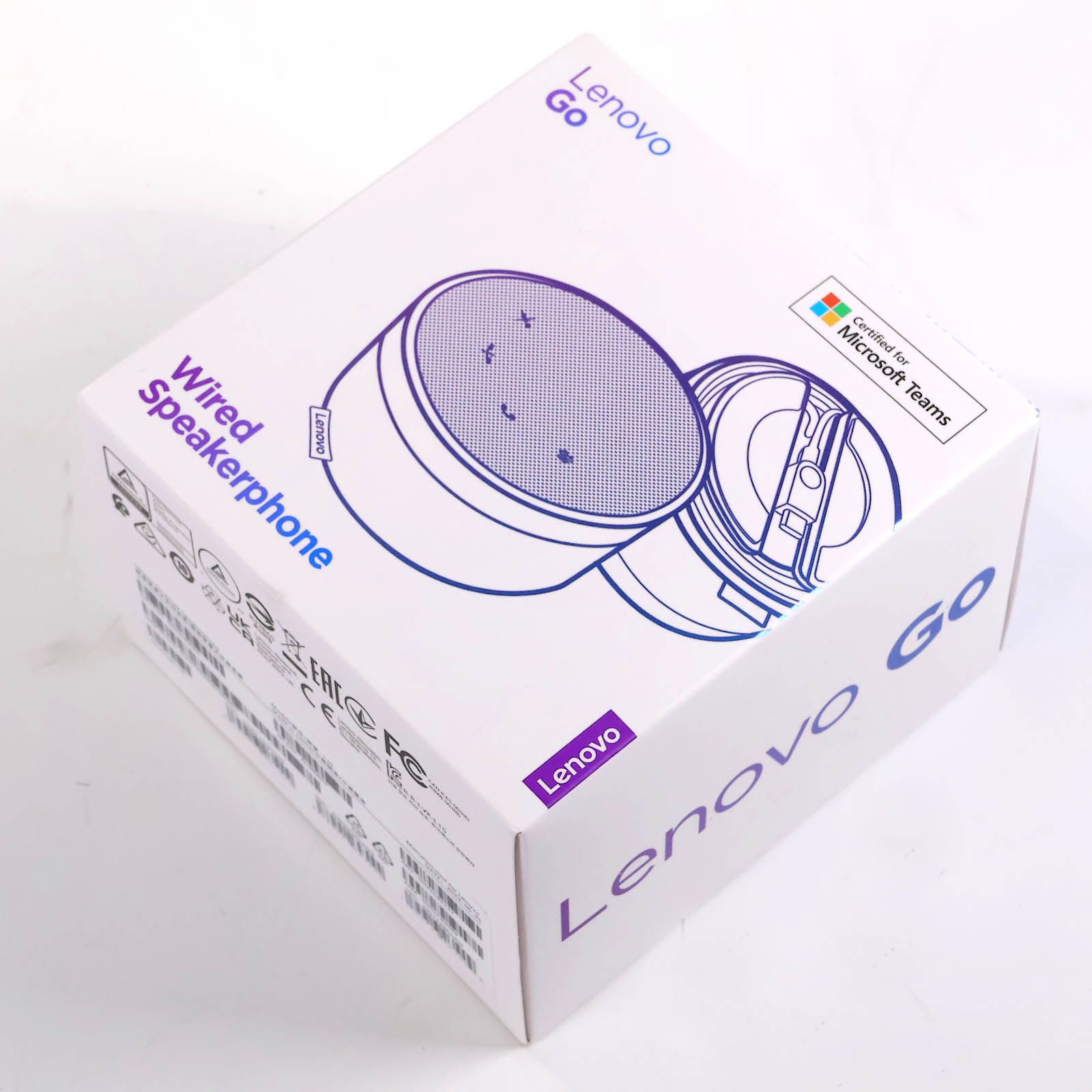 Lenovo Go Wired Speakerphone ワイヤレススピーカーフォン USB電源 WEB会議 Type C