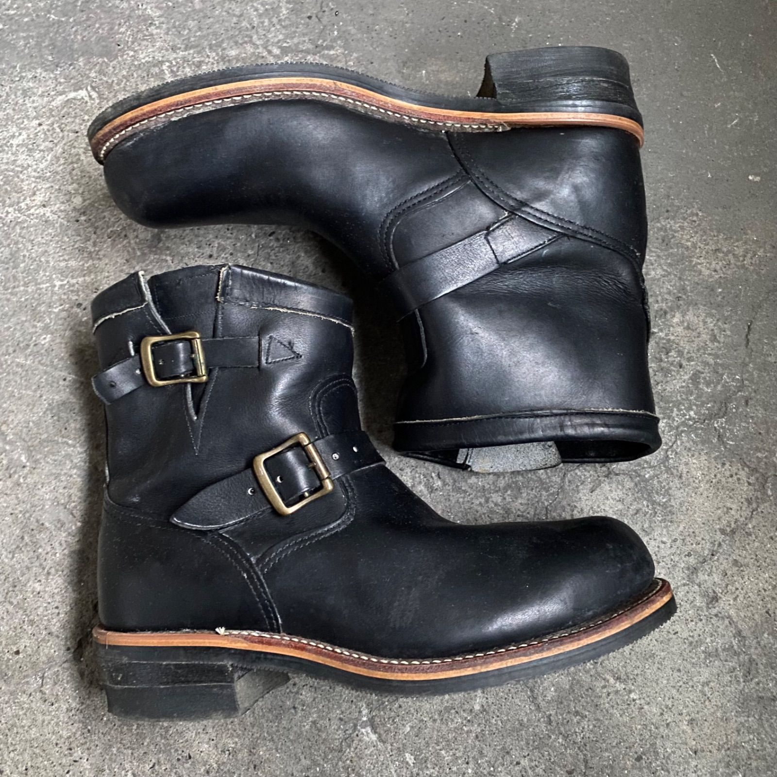 ショートエンジニアブーツ