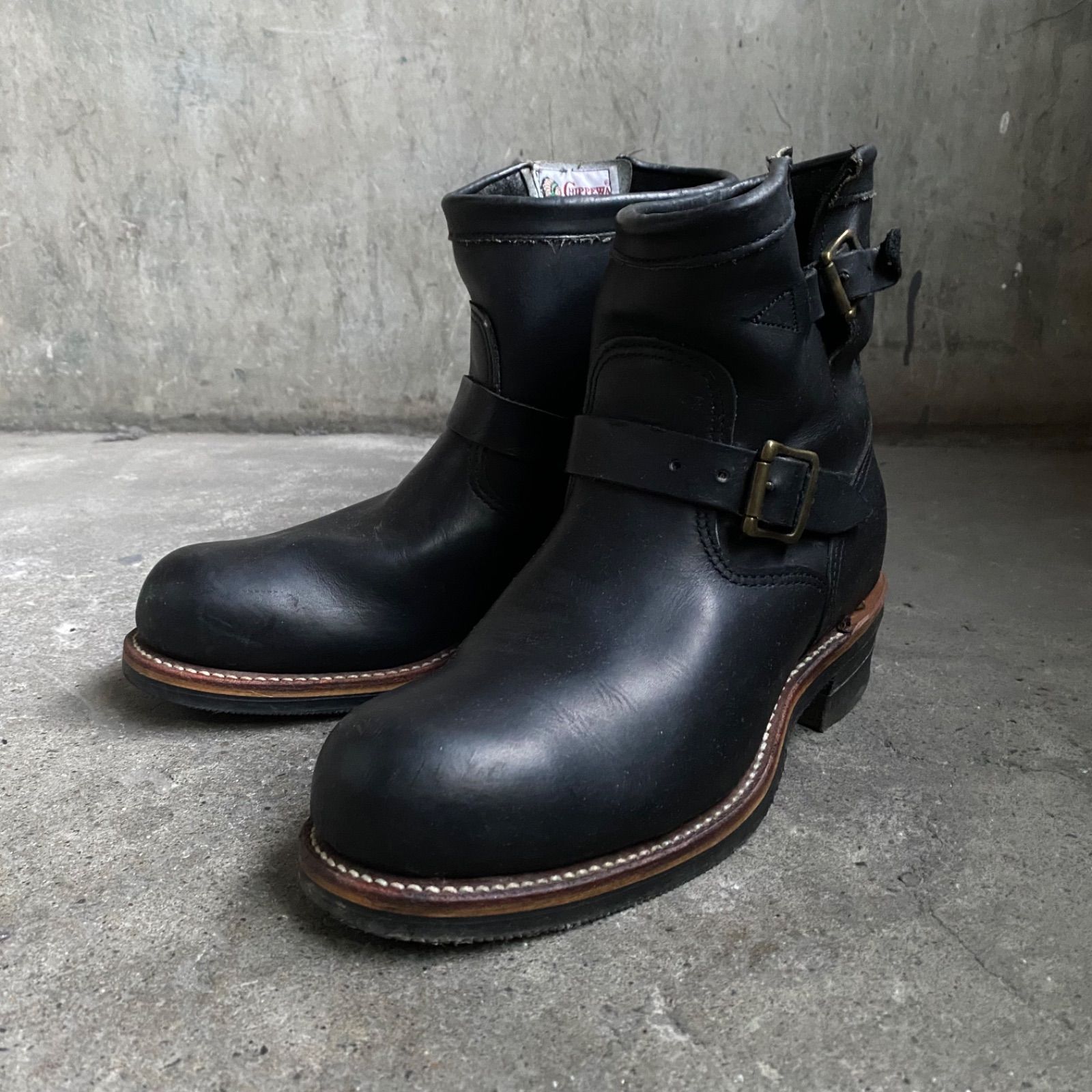 ポパイチペワ　エンジニアブーツ US 9 ポパイチペワ エンジニアブーツ US 9 ポパイチペワ エンジニアブーツ