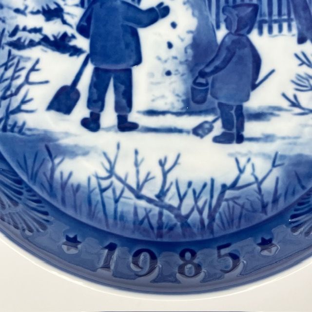 ロイヤルコペンハーゲン イヤープレート 1985年 「The Snowman