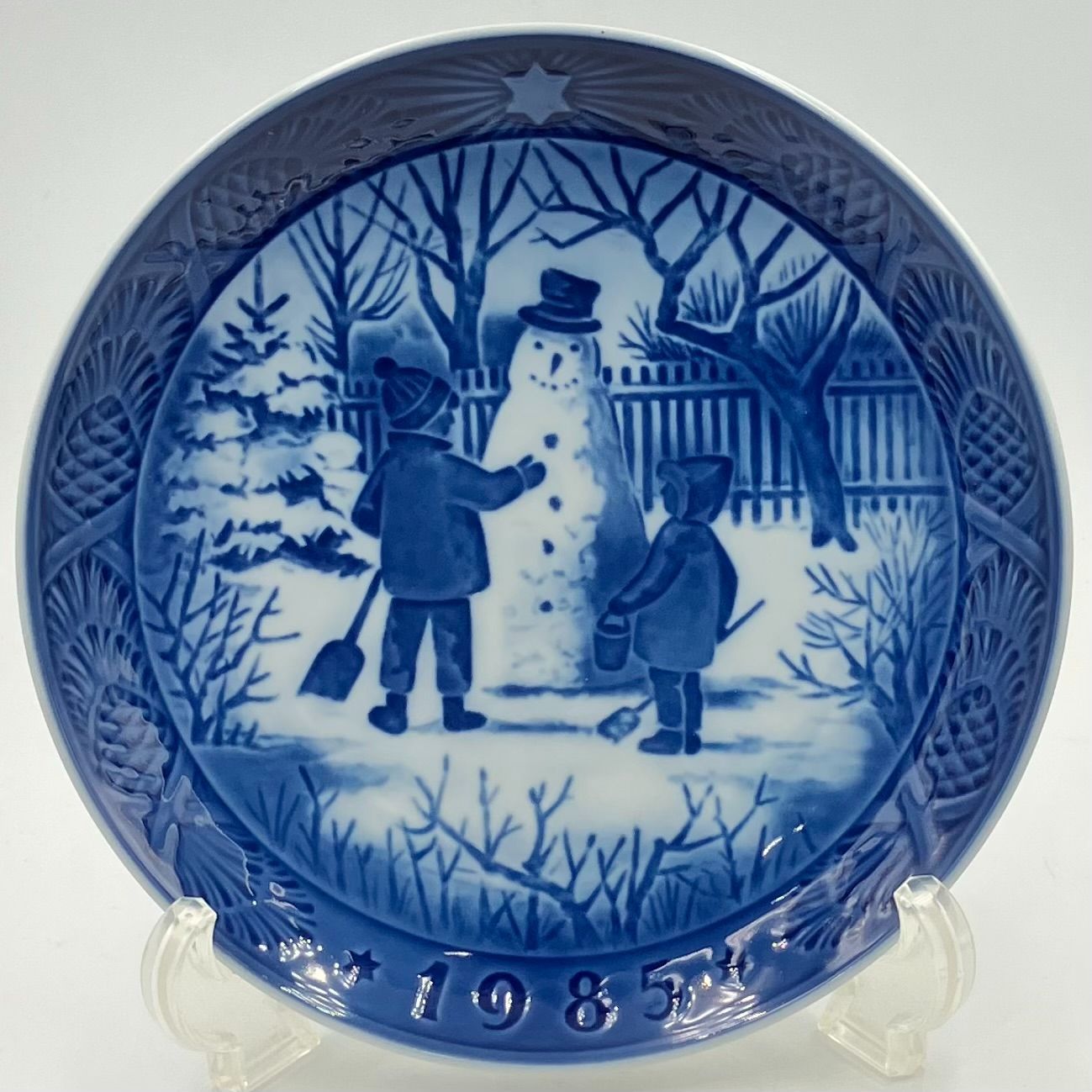 ロイヤルコペンハーゲン イヤープレート 1985年 「The Snowman