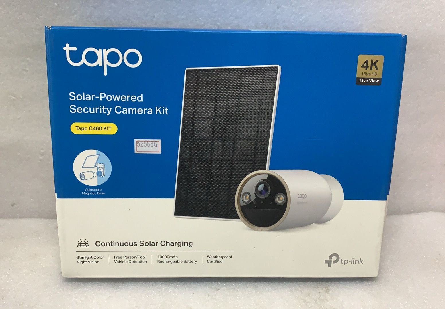 TP-Link Tapo C460 KIT フルワイヤレスセキュリティカメラ--525686 