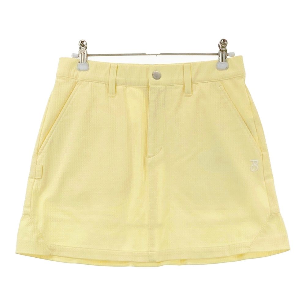 サイズ 0 PEARLY GATES パーリーゲイツ スカート イエロー系 ゴルフウェア レディース ストスト
