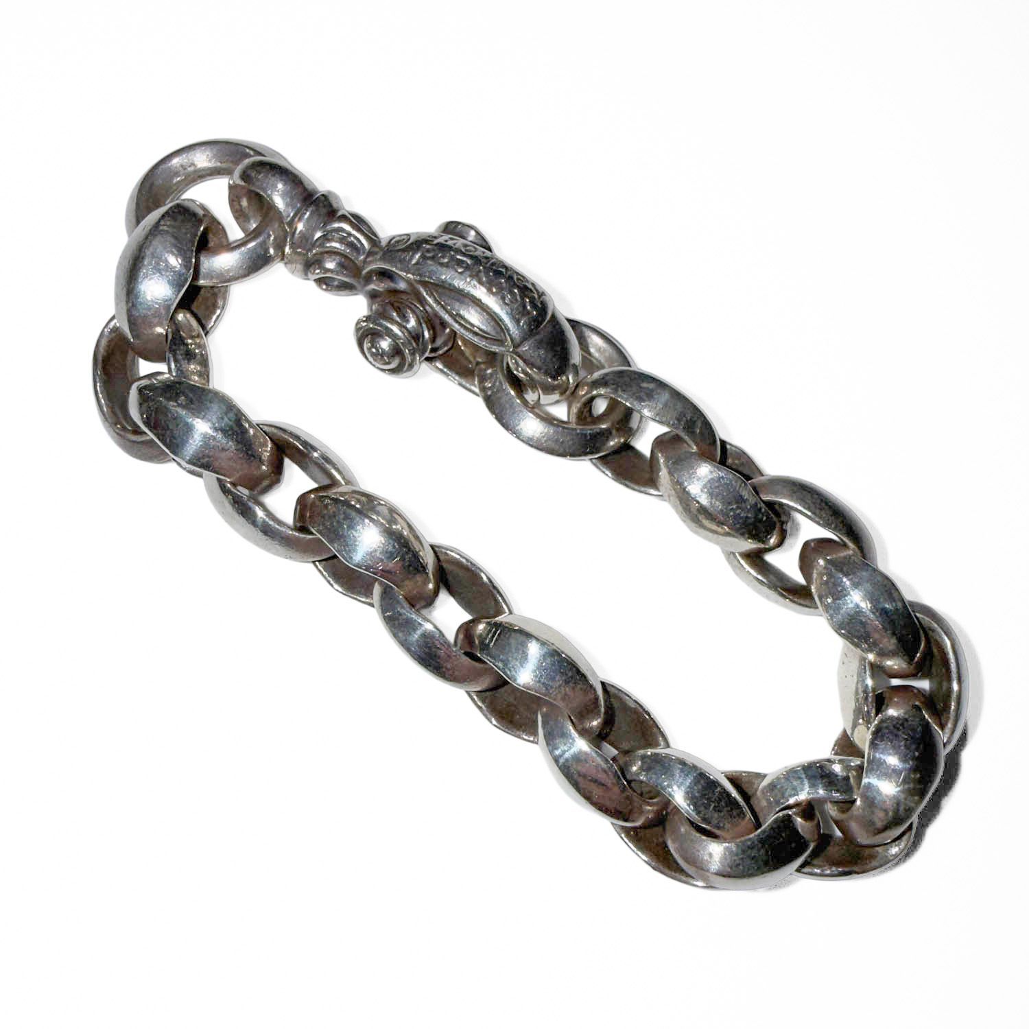 LEONARD KAMHOUT (レナードカムホート) シルクリンク ブレスレット