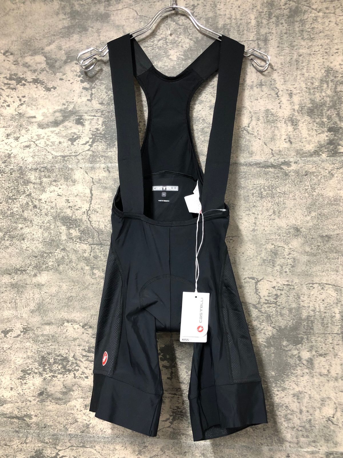 JQ 861 カステリ 2 BIBSHORT ビブショーツ 黒 XL