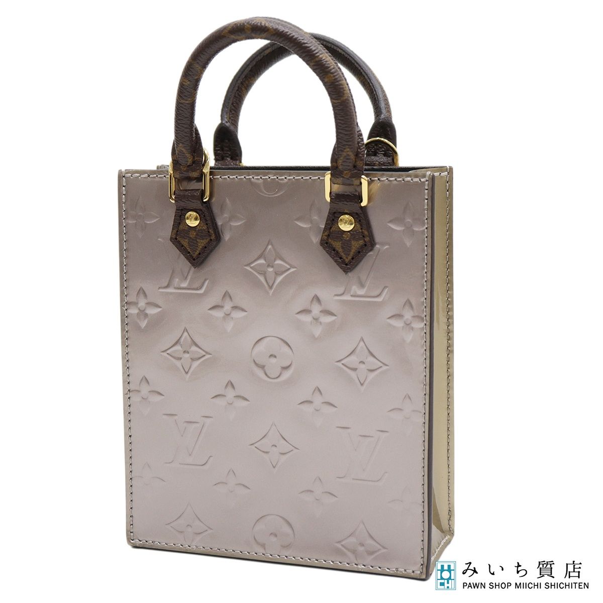 LOUIS VUITTON ルイヴィトン LV M 90564 ヴェルニ プティット サックプラ ショルダーバッグ 袋 ストラップ有 k 404