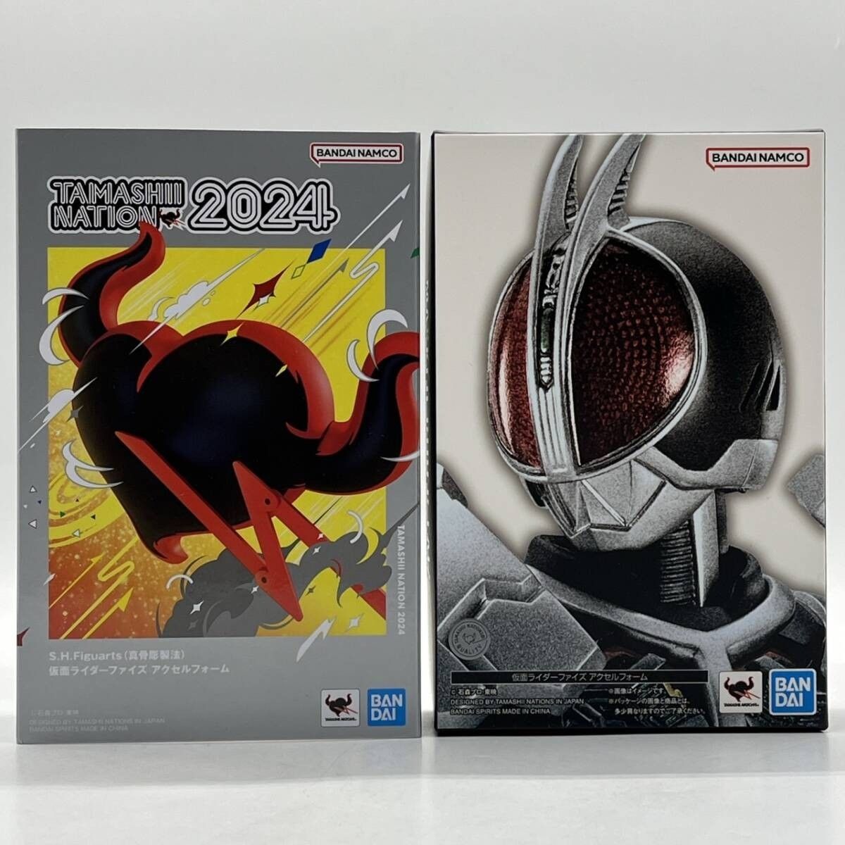 S H Figuarts 真骨彫製法 ファイズ アクセルフォーム 仮面ライダー555 アクションフィギュア nn