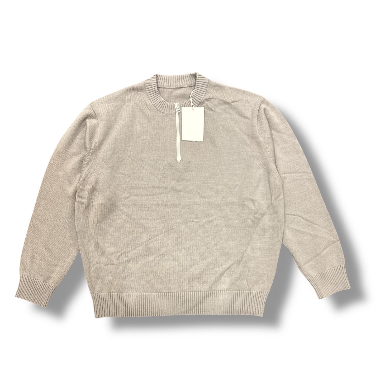 参考上代22000円 未使用 crepuscule 24SS Half Zip P/O ハーフジップ 