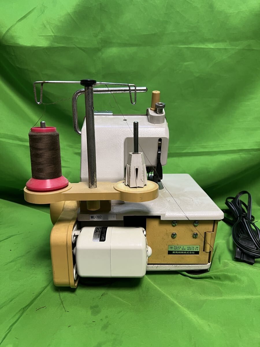 ジャンク☆ロックミシン 美馬精機 マミーロック ミシン Mammylock ML