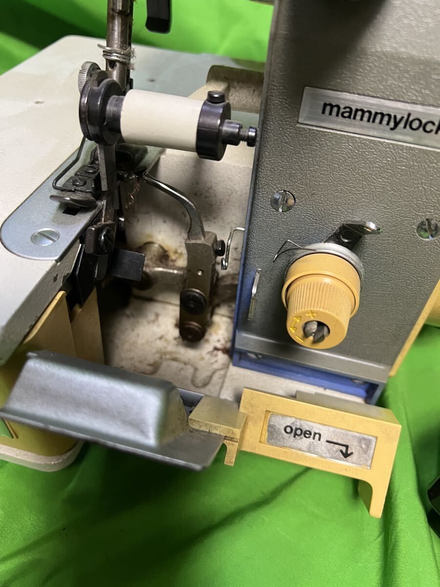 ジャンク☆ロックミシン 美馬精機 マミーロック ミシン Mammylock ML