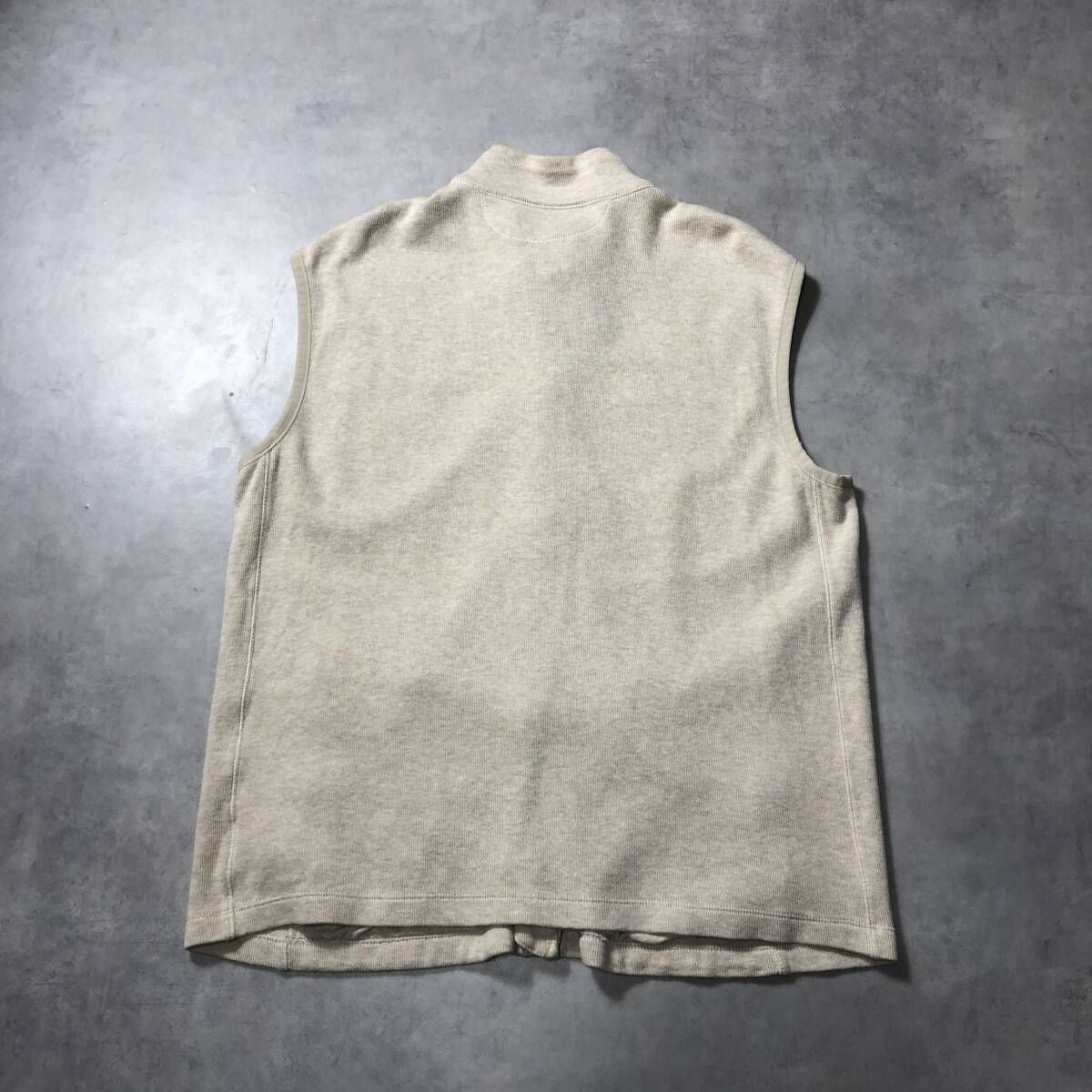 GQ4502◇POLO Ralph Lauren : ジップアップ コットンベスト◇L