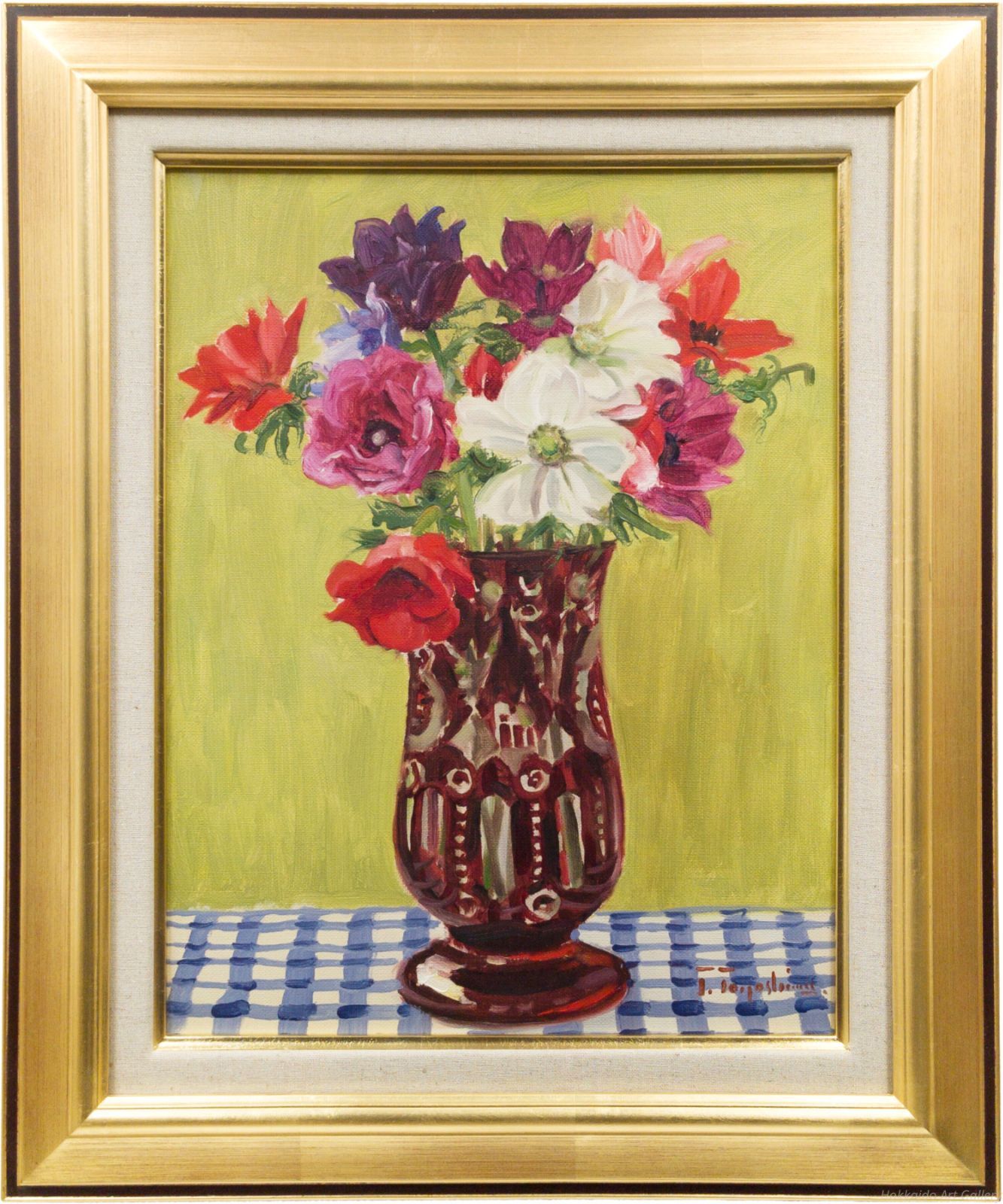 豊島輝彦 「花」 油絵・油彩画 絵画 - メルカリ