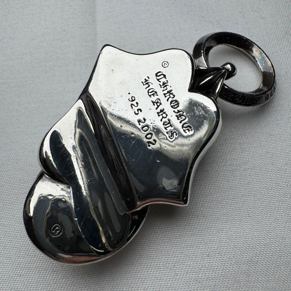 CHROME HEARTS クロムハーツ ローリングストーンズ Lips Tongue リップ タン ペンダント チャーム レザーブレード