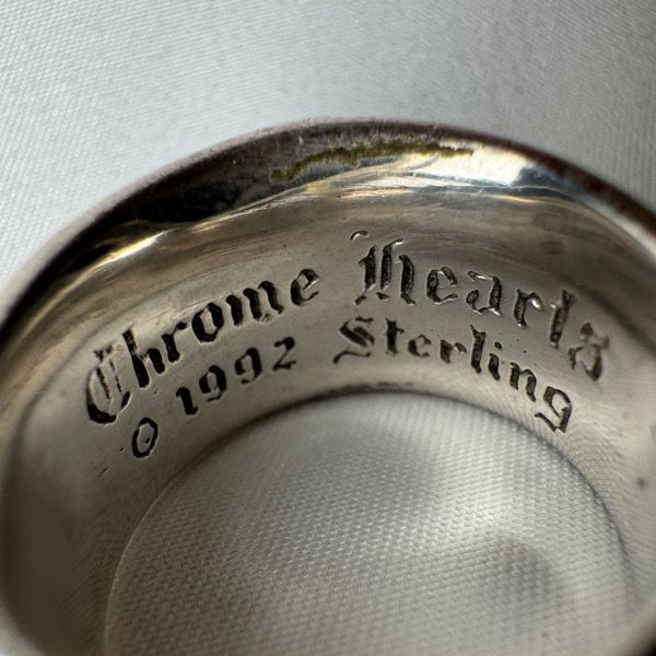  インボイス付き CHROME HEARTS|クロムハーツ FLRL CRS|クロムハーツ フローラルクロスリング 16号 リング 指輪 アクセサリー