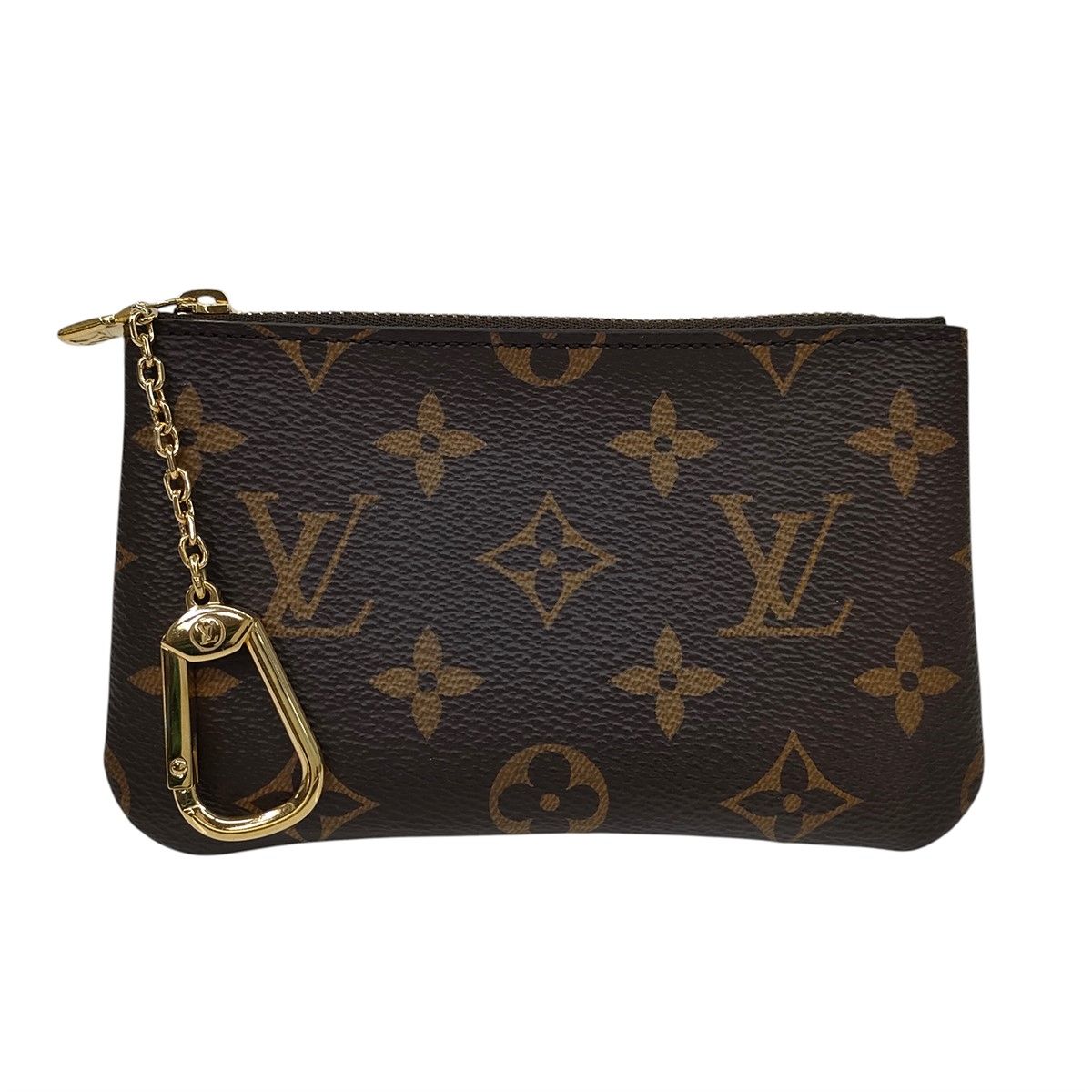 LOUIS VUITTON ルイ ヴィトン カードキーケース ポシェット･クレ モノグラム カードケース M 13559 レディース ブラウン