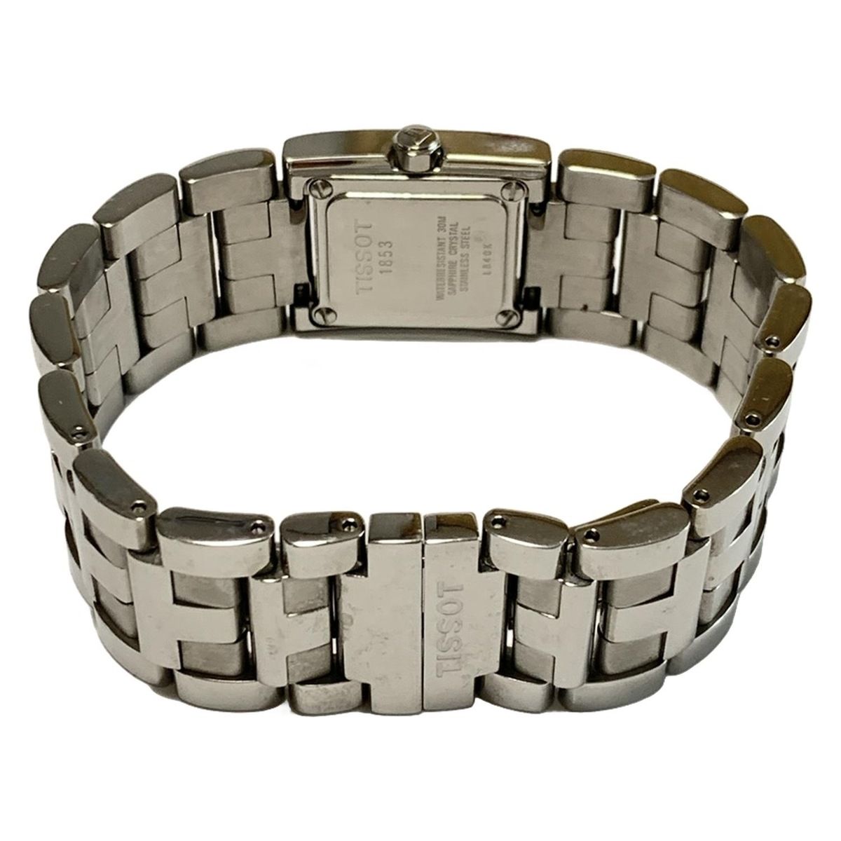 TISSOT ティソ 腕時計 - L 840 K レディース ネイビー 高検索ワード ケーブル編み