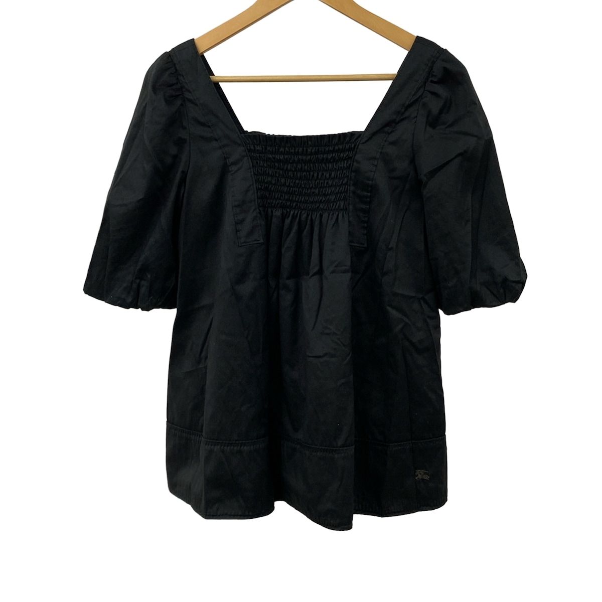 Burberry Blue Label バーバリーブルーレーベル チュニック サイズ38 M レディース 黒 半袖